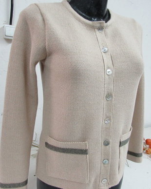 Jacheta din tricot cu lurex