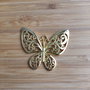 Pandantiv fluture auriu - 56x50mm