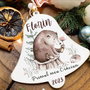 Glob Craciun Personalizat din Lemn - Scandinavian Forest