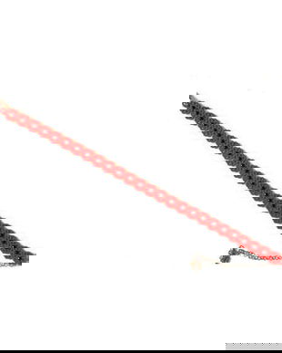 Colier choker brodat