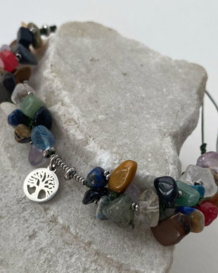 Bratara Tree Of Life Cu Pietre Semipretioase