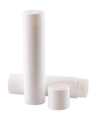 Tub pentru Balsam de buze, alb, 6 ml