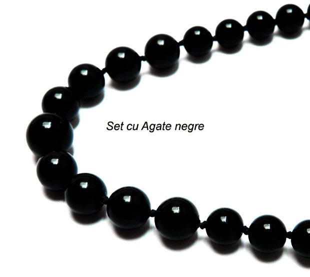 Set cu Agate negre (053)