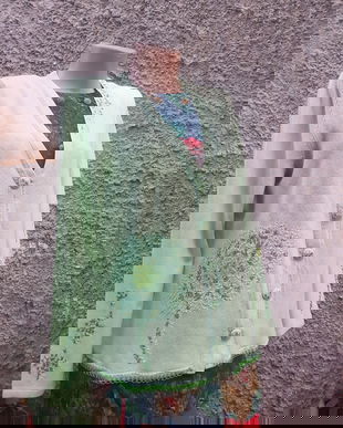 Pulover cashmere si matase naturala