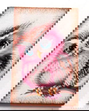 Magnet frigider cu bufnita 43468