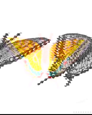 Brosa fluture coada randunicii