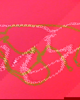 Lant argintiu pt posete 1,20m