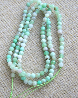 Chrysoprase fatetat 3,5 mm (F4)