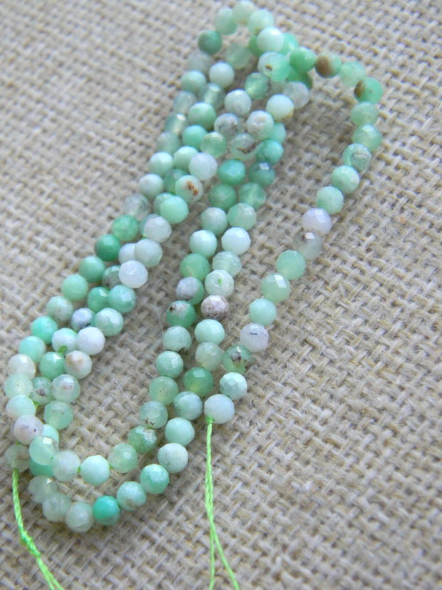 Chrysoprase fatetat 3,5 mm (F4)