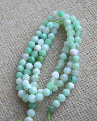 Chrysoprase fatetat 4,5 mm (F31)