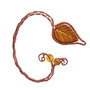 Cercel Ear Wrap cu frunza