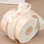 Panglica de satin, baby pink