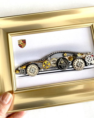 Masina model Porsche Cod M 600・Decoratiune cu automobile・Arta Automobilistica・Masini in miniatura・Decor accesorii metalice