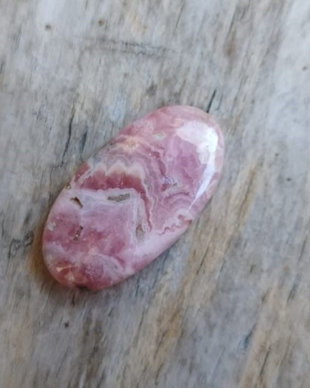 Cabochon rodocrozit, 31x16x6 mm