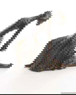 Balerina -statueta din rasini