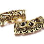 Distantier tubular, auriu antichizat, 26x10 mm