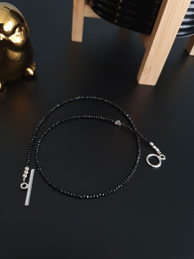 Colier | Black Spinel |