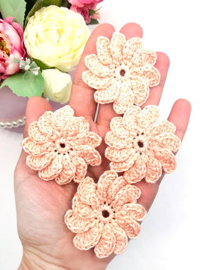 Floricele crosetate manual