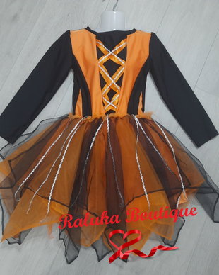 Rochita fetite costum vrajitoare Halloween
