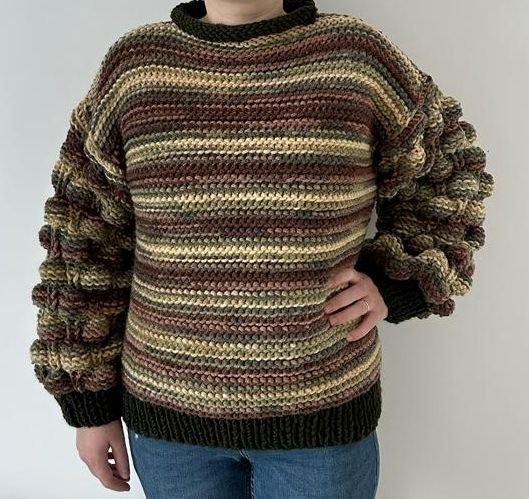 Pulover tricotat