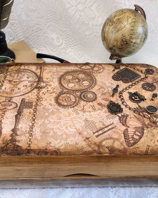 Cutie depozitare - Steampunk
