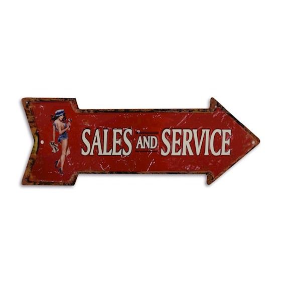 Decoratiune metalica pentru directie