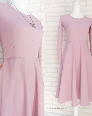 Rochie Clos Roz Prafuit