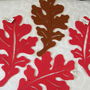 set 4 frunze decor toamna