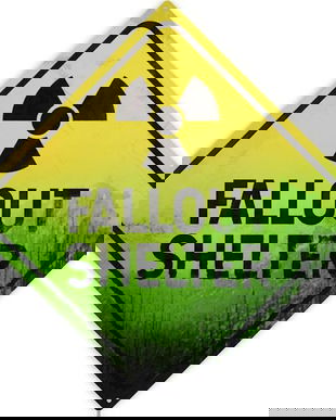 Decoratiune metalica avertizare