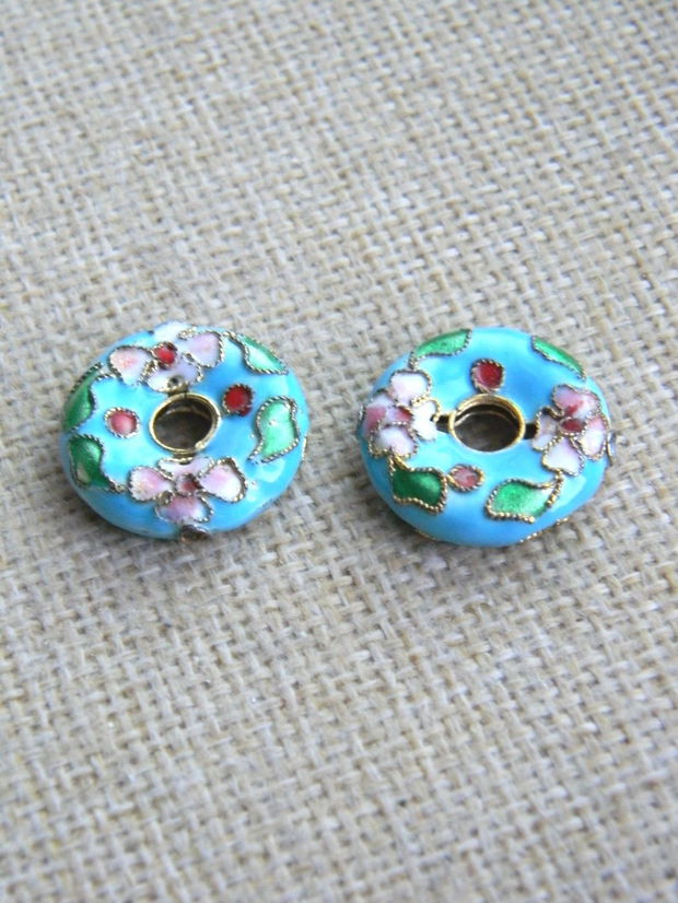 Margele cloisonne 20 mm (F33)