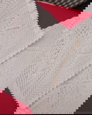 3 Huse dantela bumbac