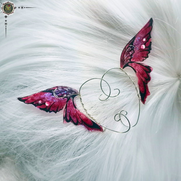 Cercei ear wrap "Butterfly Wing"