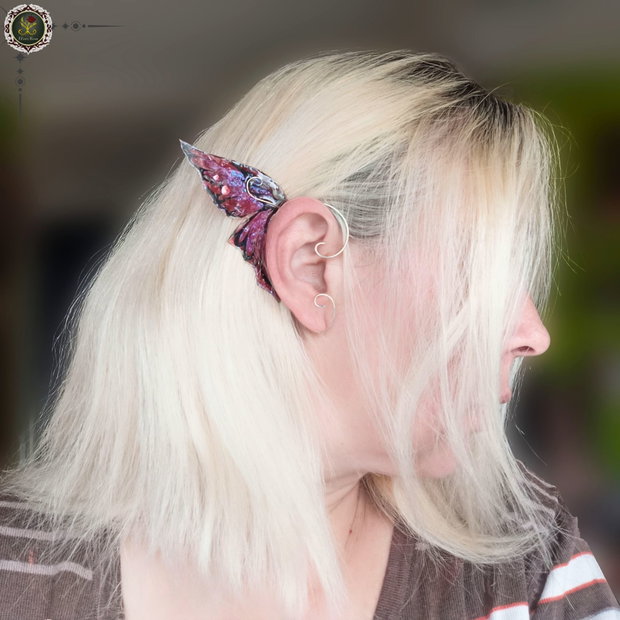 Cercei ear wrap "Butterfly Wing"
