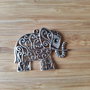 Pandantiv elefant - 63x50mm