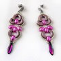 Purple drops - cercei eleganti