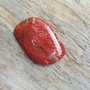 Cabochon jasp rosu, 29x20x5 mm