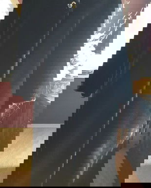 MINUNAT MANTOU FAUX FUR BEN DE LISI FRANTA MARIME 48/50