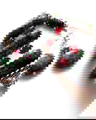 set cu ruby zoisit si agate 43666