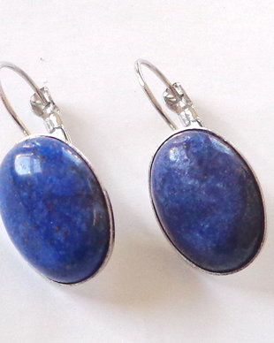 Cercei lapis lazuli