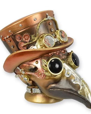 Doctorul Ciuma- statueta STEAMPUNK