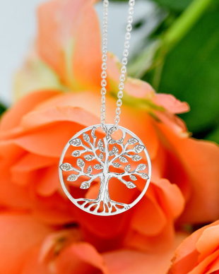 Lantisor argint - Copacul Vietii / Tree of life