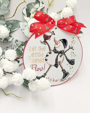 Glob lemn pentru Craciun, Let the good time flow, Fun003