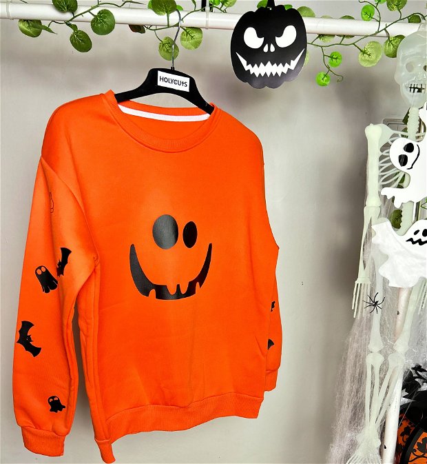 Orange Pumpkin Sweatshirt