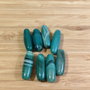 Agate verzi - 28 - 30 X 9 -11 mm