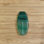 Agata verde - 48 X 22 mm