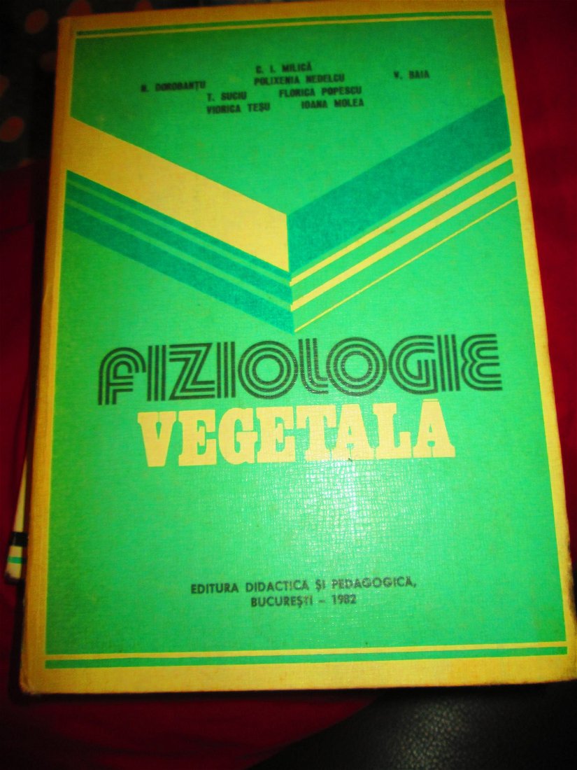 1982 Fiziologie vegetala