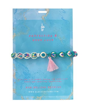 Bratara Evil Eye Bleu - Protectie si Noroc