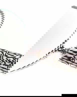 Lupa din alama masiva cu maner deosebit