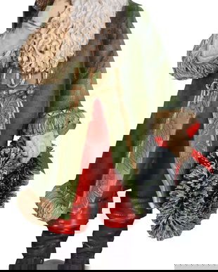 Statueta din rasini cu Mos Craciun