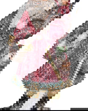 Statueta din rasini cu Mos Craciun